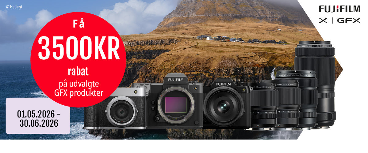 Fujifilm GFX Forårs Kampagne