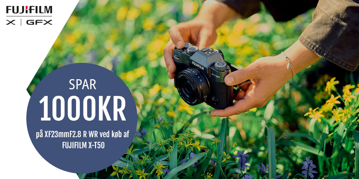 X-T50 + 23/2,8 Kampagne