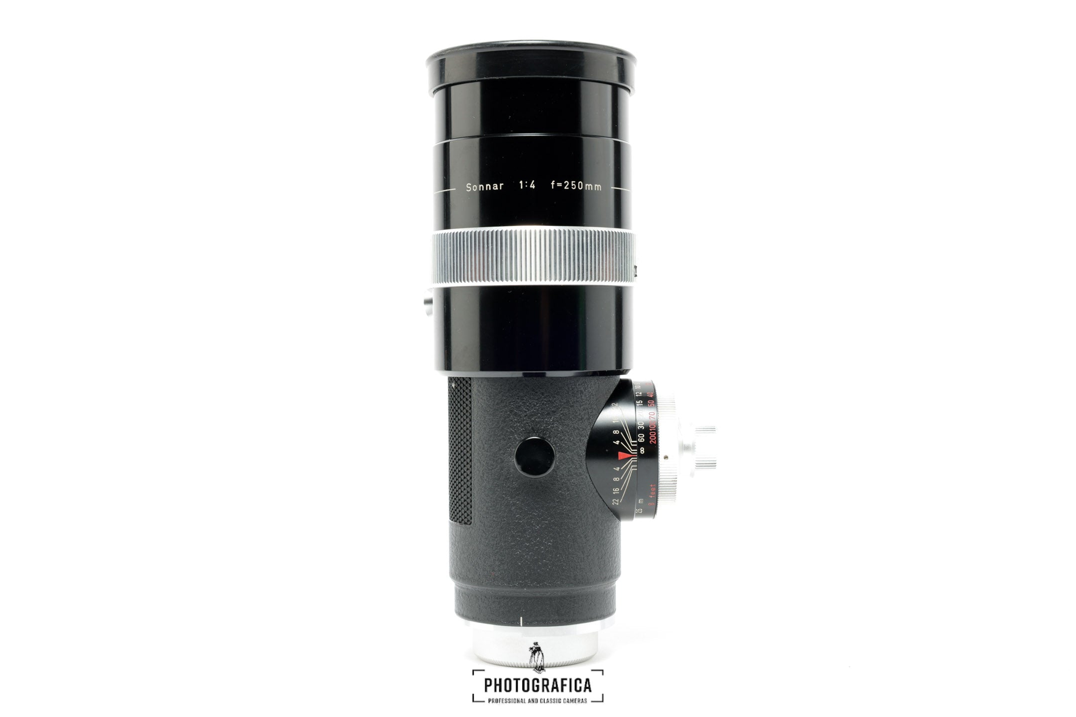 CONTAREX ZEISS 250/4,0 SONNAR "OLYMPIA" + ETUI