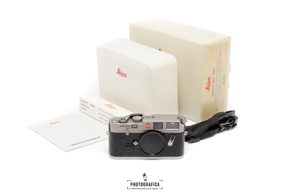 LEICA M6 TITANIUM 0.72 10412 + BOX – Photografica