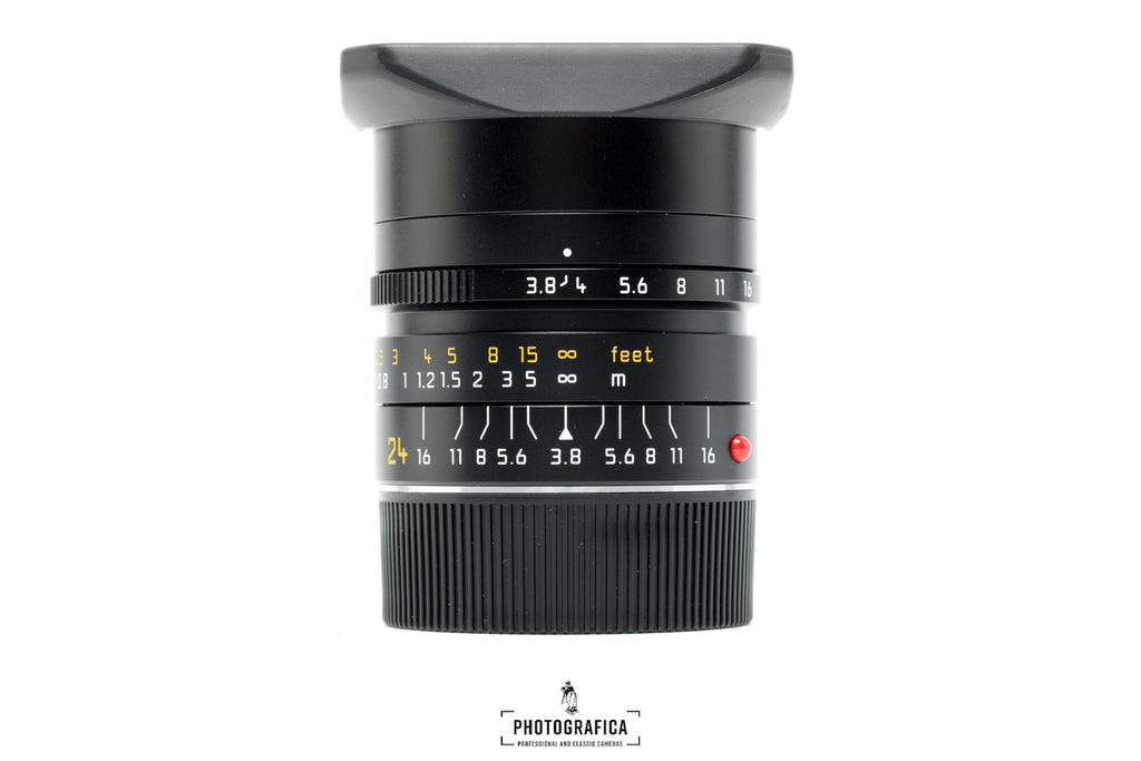 LEICA M 24/3,8 ASPH ELMAR (SORT)