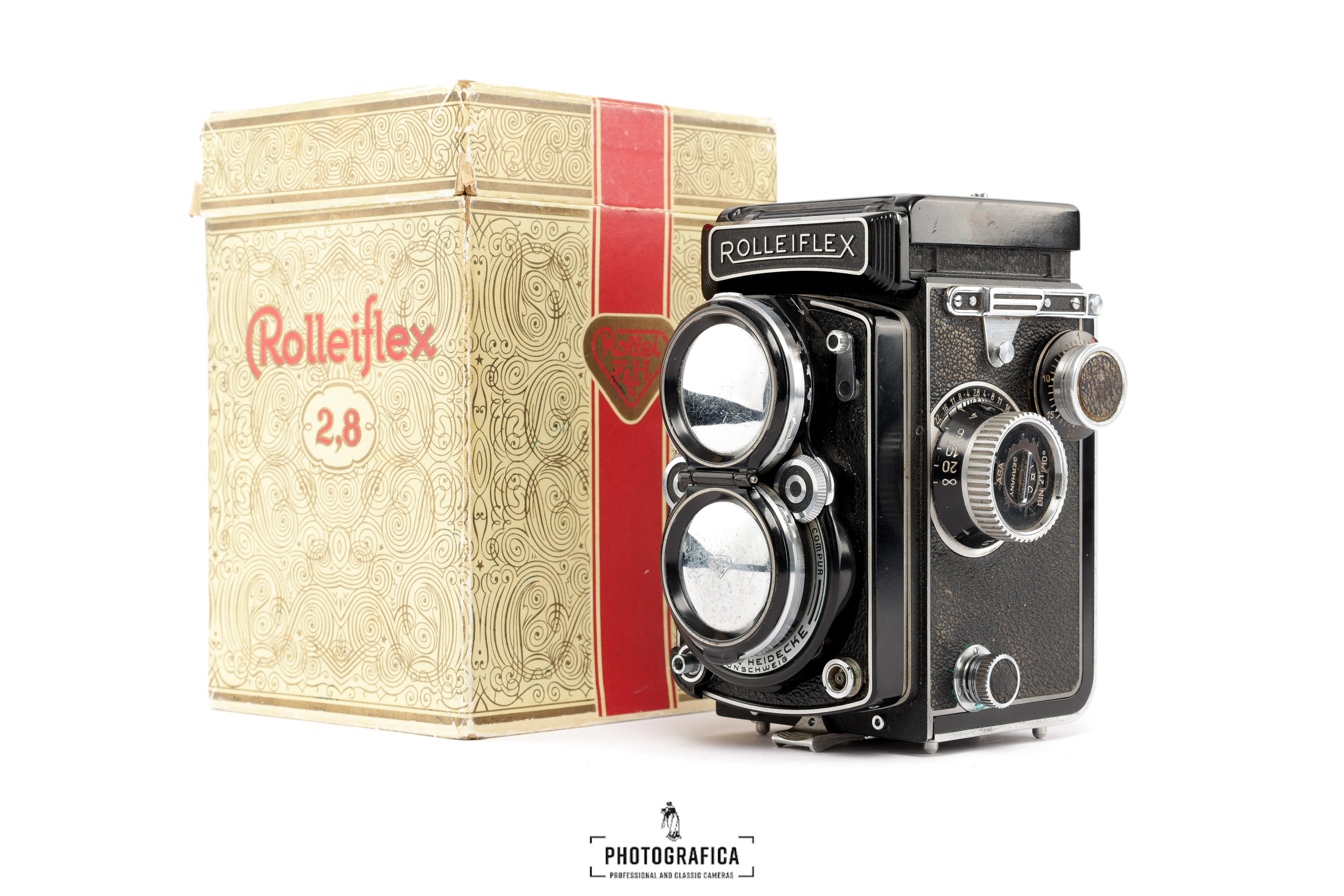 Brugt Rolleiflex 2.8C Planar 80/2,8