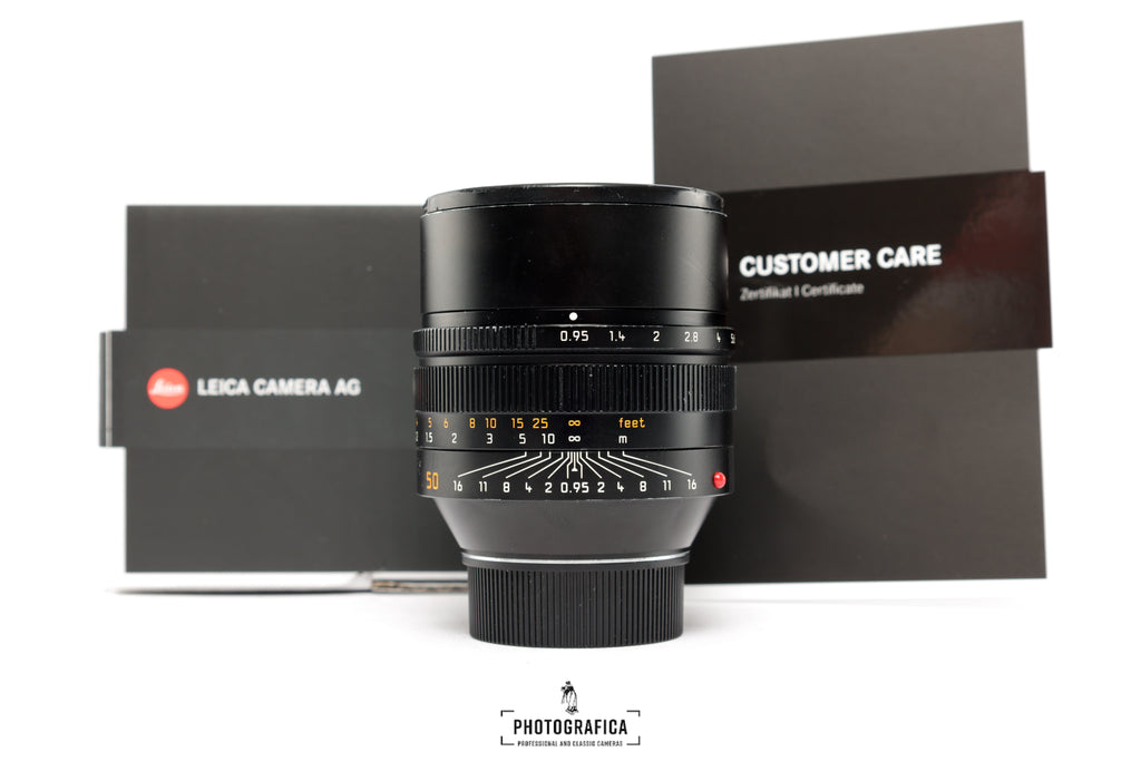LEICA M 50/0,95 NOCTILUX 11602 6BIT BLACK