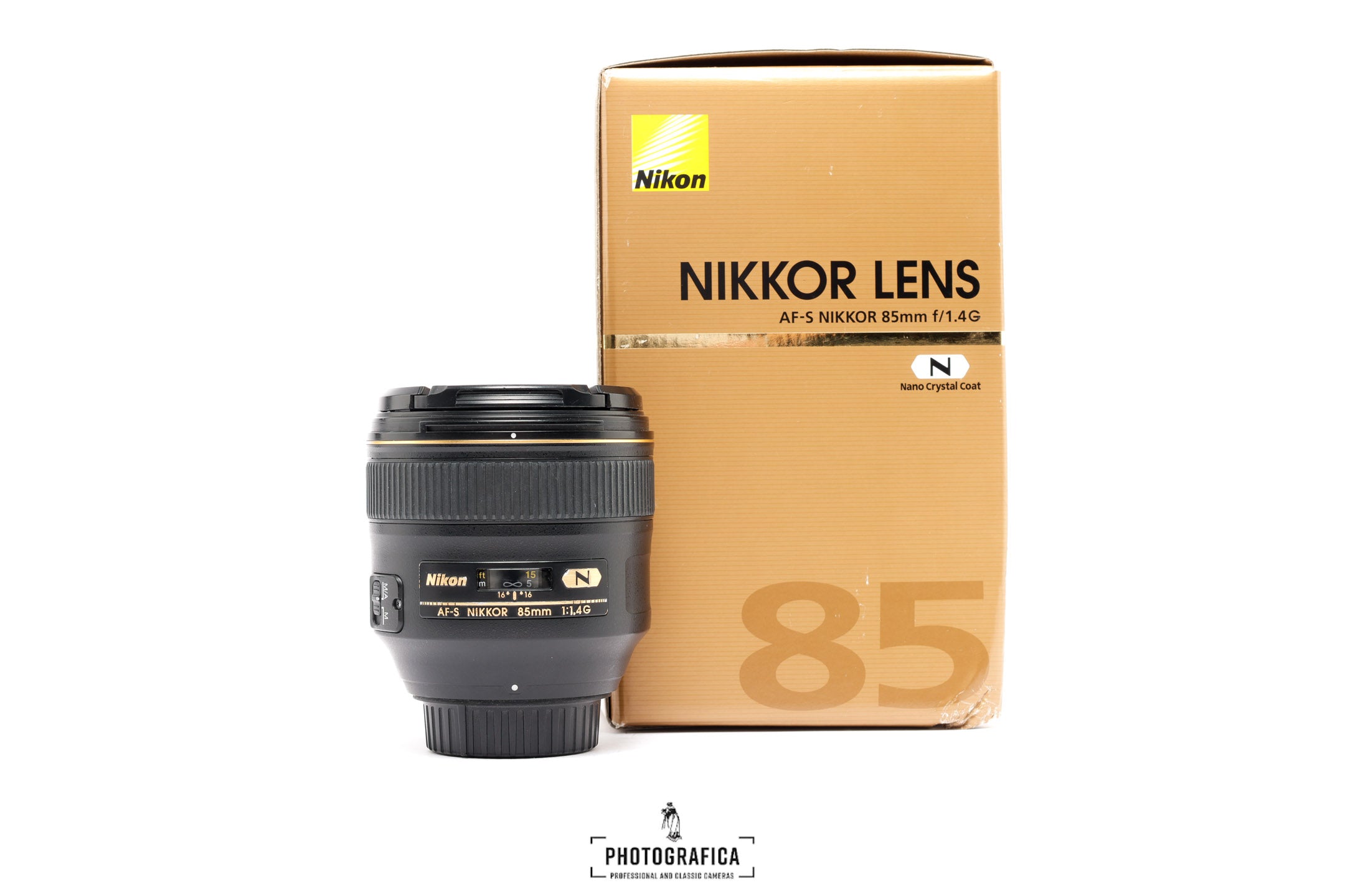 NIKKOR AFS 85/1,4 G + BOKS