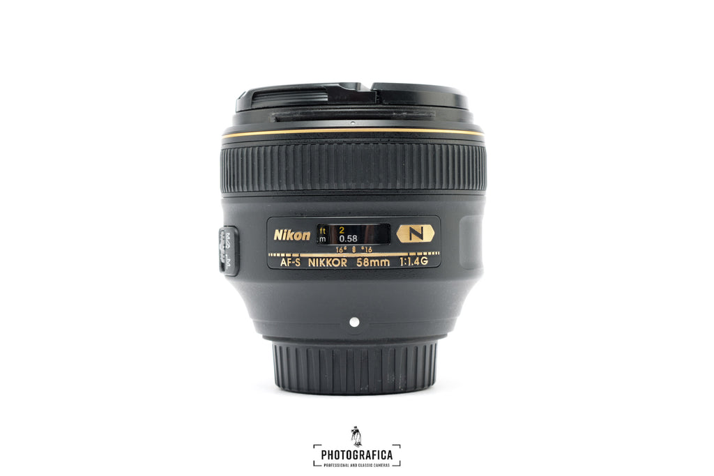 NIKON AFS 58/1,4 G + BOKS