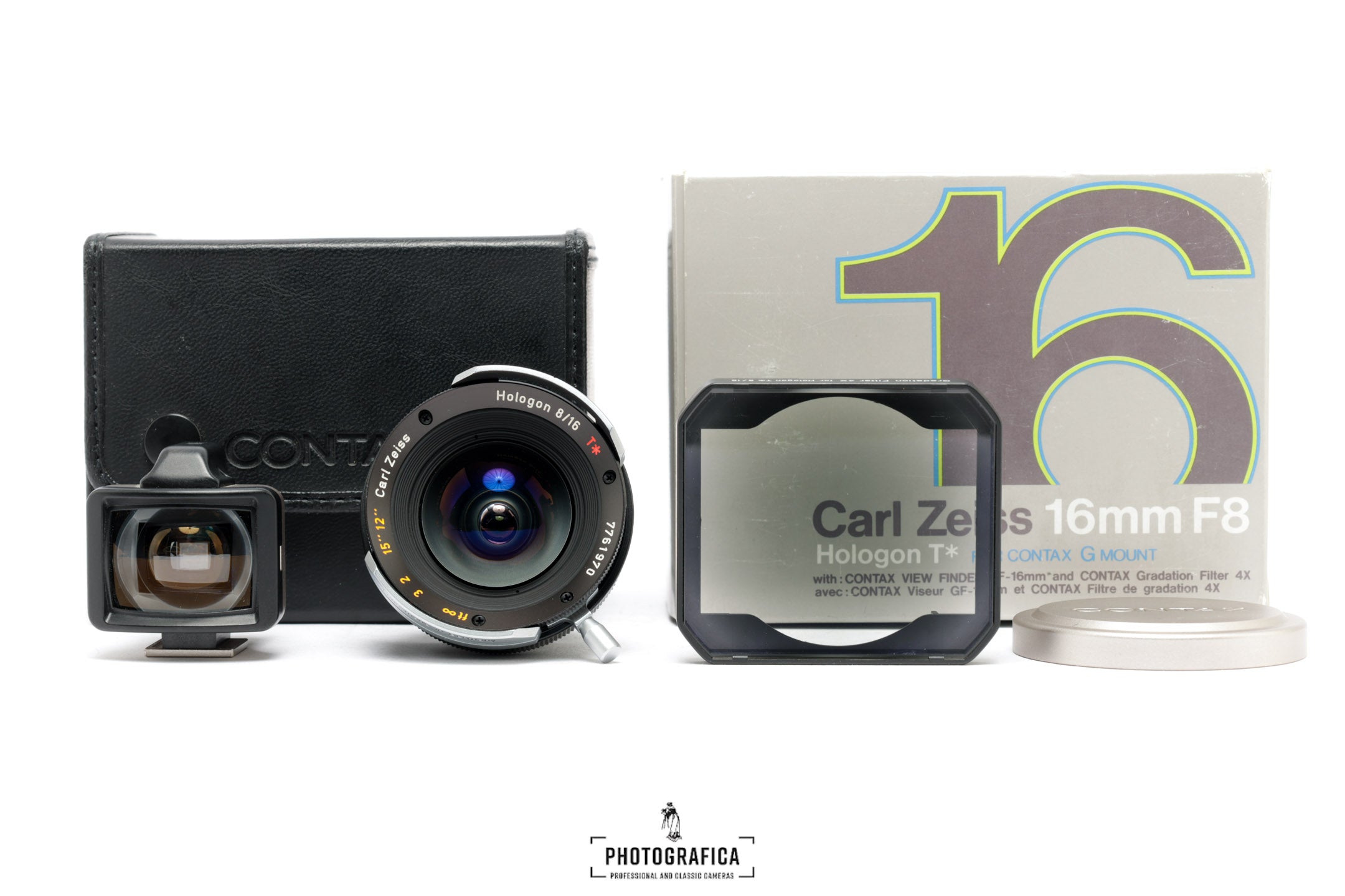 CONTAX G 16/8,0 HOLOGON T* + BOKS