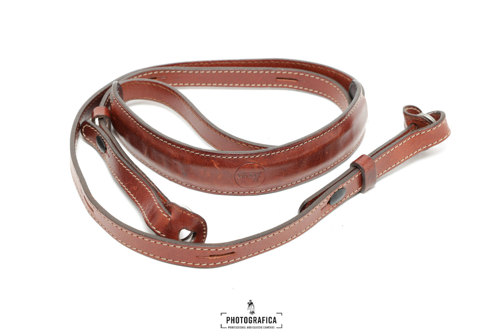 LEICA NECK STRAP LEATHER BROWN