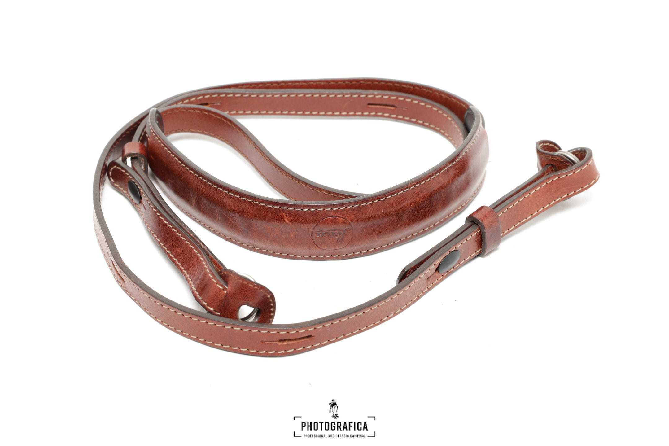 LEICA NECK STRAP LEATHER BROWN