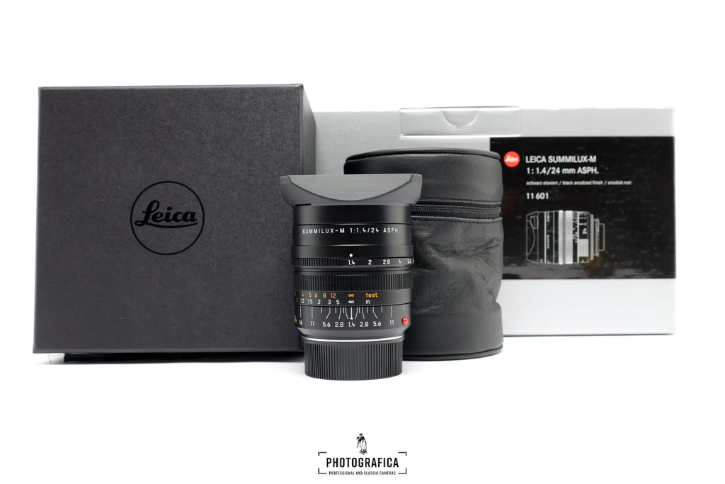 LEICA M 24/1,4 ASPH SUMMILUX BLACK Mint Boxed