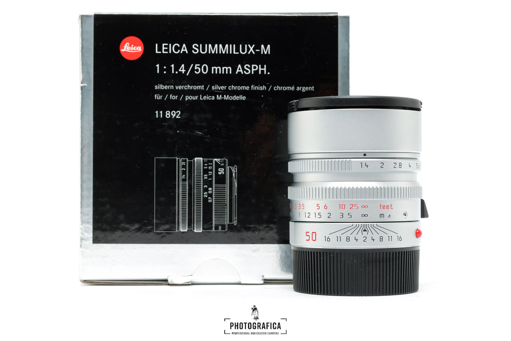 LEICA M 50/1,4 SUMMILUX ASPH 11892 - MINT BOXED