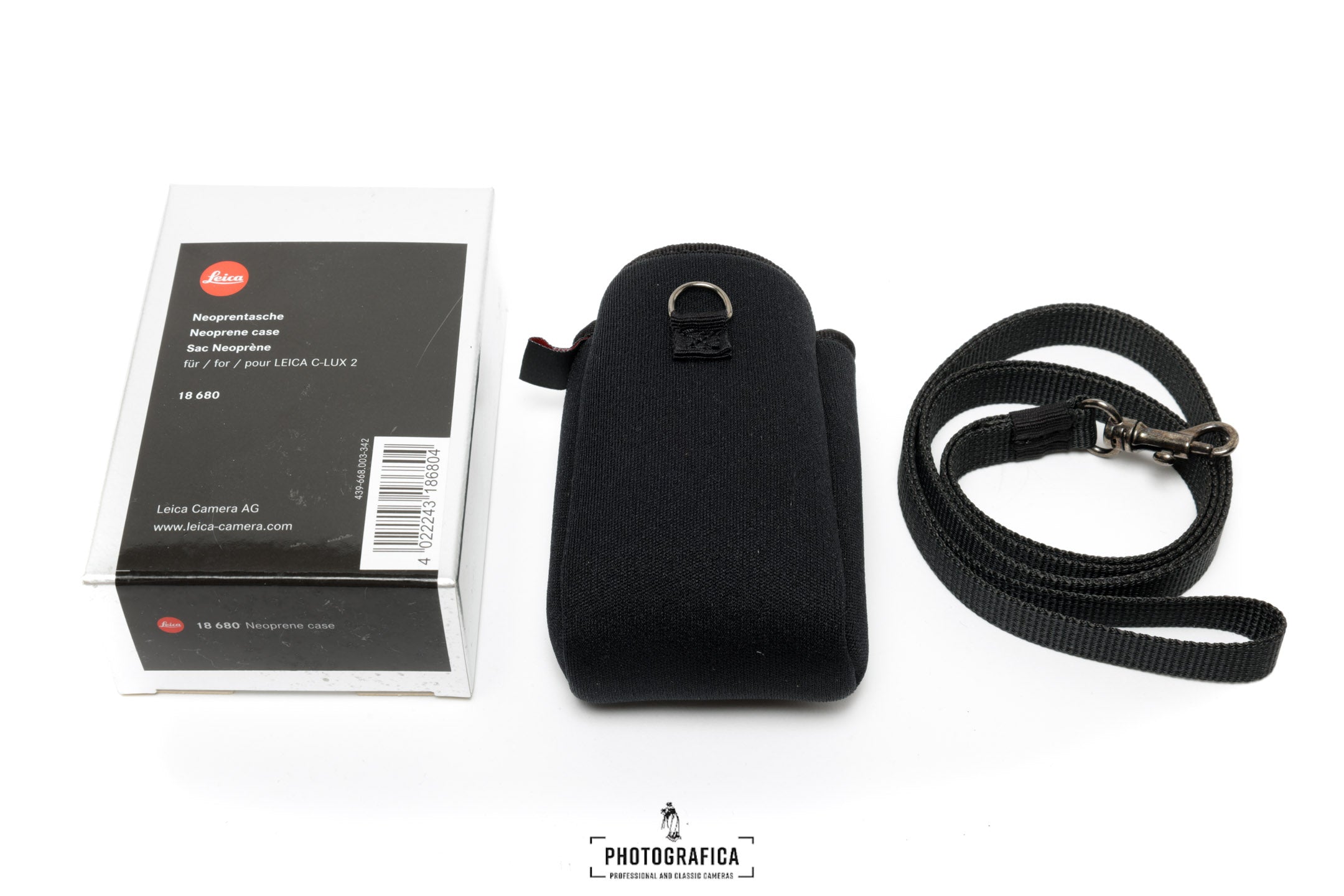 LEICA C-LUX 2 NEOPRENE TASKE SORT 18680