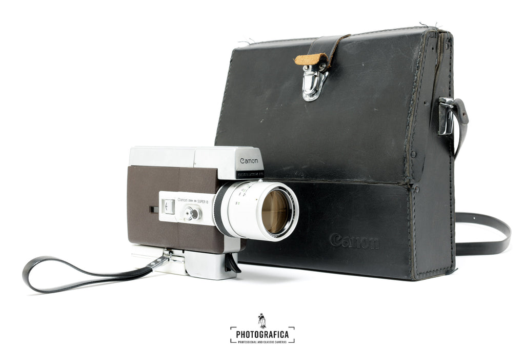 CANON ZOOM 318 SUPER 8 + CASE