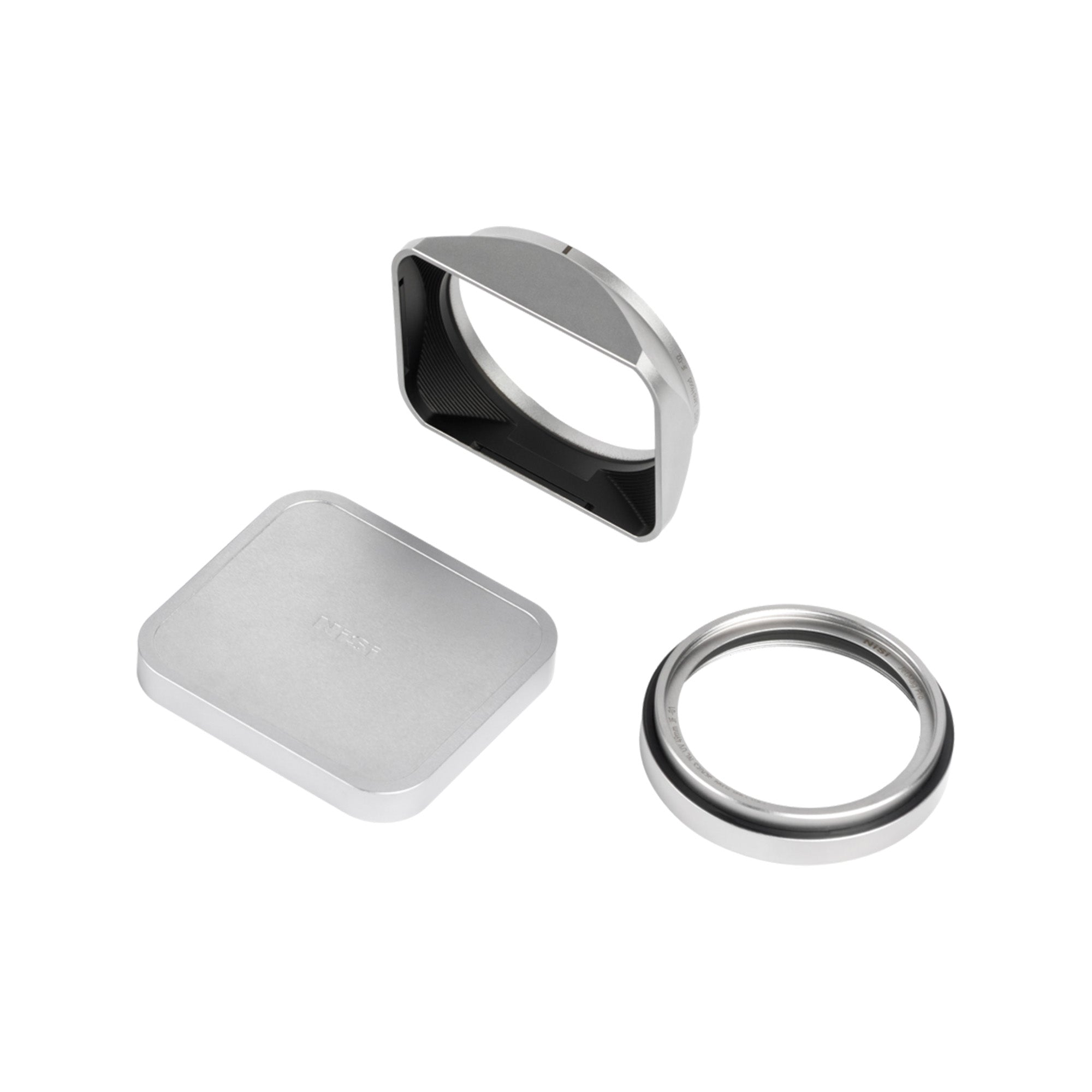NISI JETMAG LENS HOOD, UV & CAP FOR X100VI SILVER (Weather Sealing)