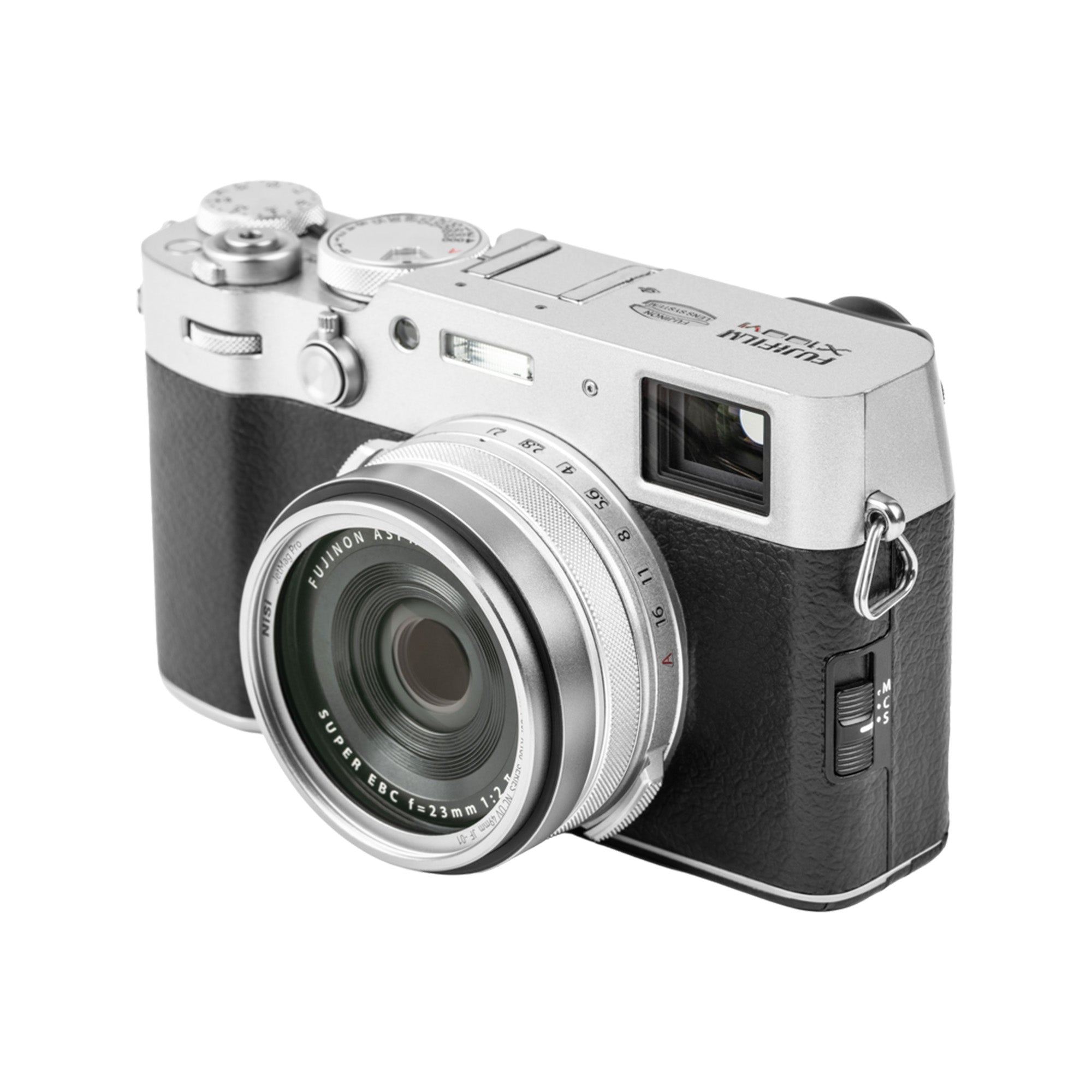 NISI JETMAG LENS HOOD, UV & CAP FOR X100VI SILVER (Weather Sealing)