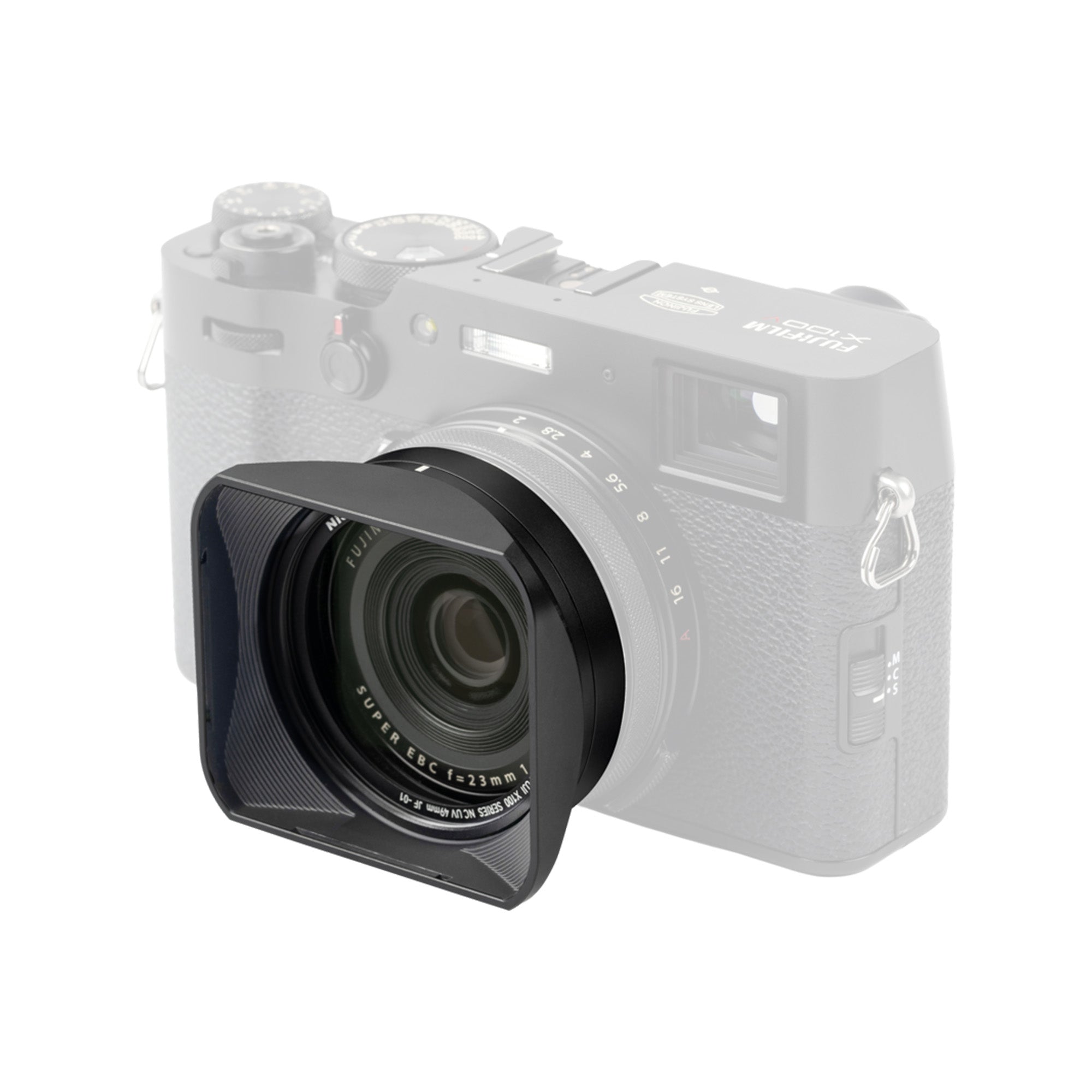 NISI JETMAG LENS HOOD, UV & CAP FOR X100VI BLACK (Weather Sealing)