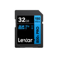 LEXAR PRO 32 GB SDHC UHS-I V10 R150/W45 (800x)