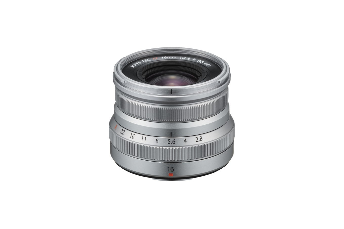 FUJIFILM XF 16/2,8 R WR (SØLV)