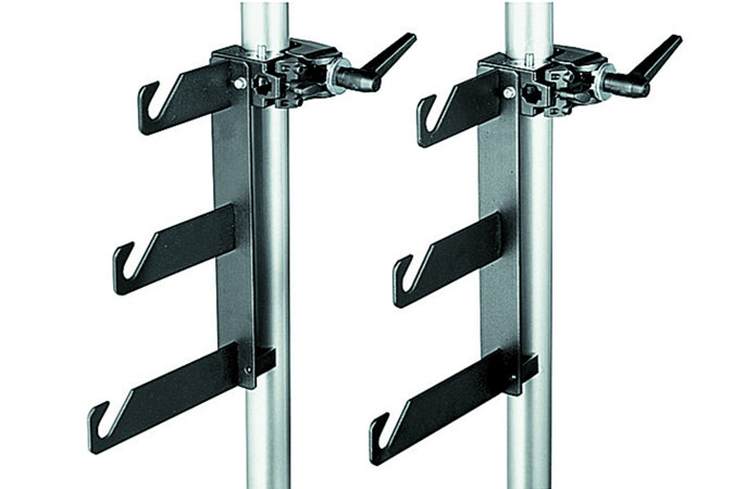 MANFROTTO 044 B/P TRIPLE HOOK W/CLAMP